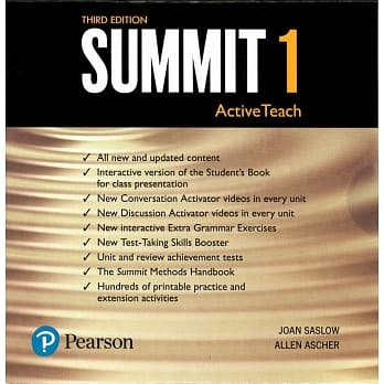 Summit (1) ActiveTeach DVD-ROM/1片 3/e pdf epub mobi 电子书 下载