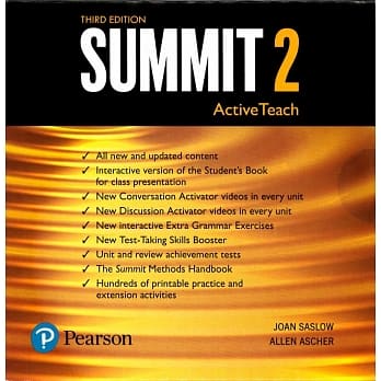 Summit (2) ActiveTeach DVD-ROM/1片 3/e pdf epub mobi 电子书 下载