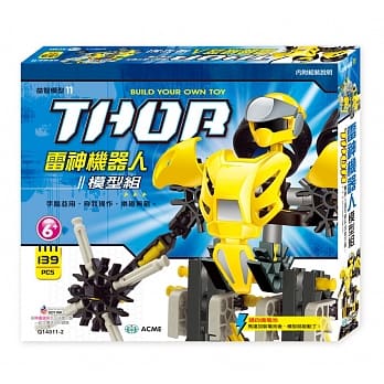DIY组装玩具：雷神机器人 pdf epub mobi 电子书 下载