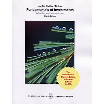 Fundamentals of Investments: Valuation and Management(8版) pdf epub mobi 电子书 下载