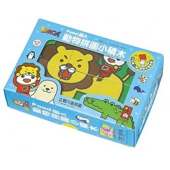 动物拼图小积木：FOOD超人(新版) pdf epub mobi 电子书 下载