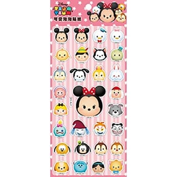 TSUM TSUM 可爱泡泡贴纸 (A) pdf epub mobi 电子书 下载