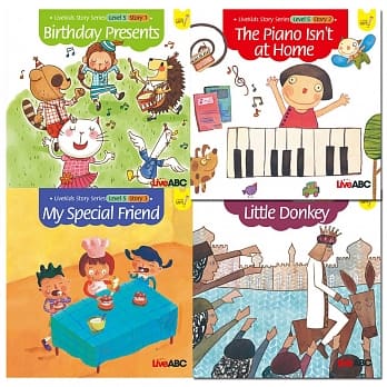 LiveKids英语生命教育故事绘本(五)：【4本全彩书＋1本亲子共学手册＋1片朗读MP3光碟】 pdf epub mobi 电子书 下载