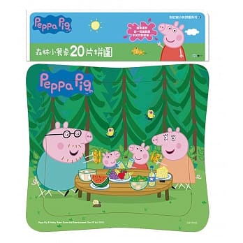 粉红猪小妹20片拼图：森林小餐桌 pdf epub mobi 电子书 下载