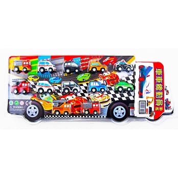 大卡车回力车组(车头黄色／红色共2色随机出货，附车车总动员图鑑) pdf epub mobi 电子书 下载