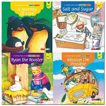 LiveKids英语生命教育故事绘本(六)【4本全彩书＋1本亲子共学手册+1片朗读MP3光碟】 pdf epub mobi 电子书 下载