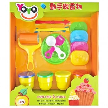 YOYO 4色小麦黏土：动手做食物 pdf epub mobi 电子书 下载