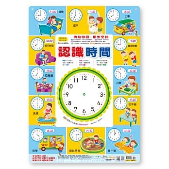 认识时间挂图(卷式) pdf epub mobi 电子书 下载