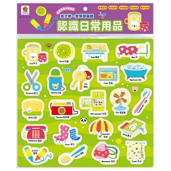 孩子第一套学习磁铁：认识日常用品（内附22个日常用品磁铁） pdf epub mobi 电子书 下载