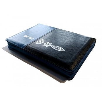 圣经：和合本(黑蓝银色皮面大字红字拉鍊索引银边精装) pdf epub mobi 电子书 下载