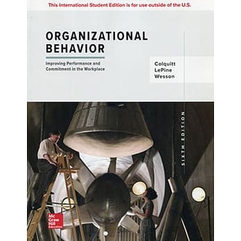 Organizational Behavior: Improving Performance and Commitment in the Workplace（6版） pdf epub mobi 电子书 下载