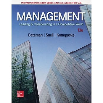 Management: Leading and Collaborating in a Competitive World（13版） pdf epub mobi 电子书 下载