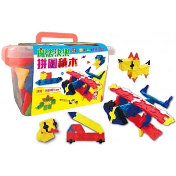 魔法快乐拼图积木【附收纳盒】 pdf epub mobi 电子书 下载