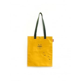 新学林「猫也爱阅读」合成帆布包（蜜柑橘） pdf epub mobi 电子书 下载