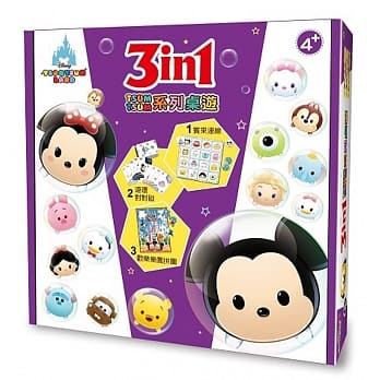 迪士尼DISNEY 3 in1桌游：3in1 Tsum Tsum系列桌游 pdf epub mobi 电子书 下载