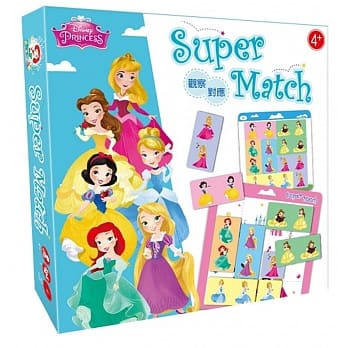 迪士尼DISNEY 益智教具：公主系列 SUPER MATCH 观察对应 pdf epub mobi 电子书 下载