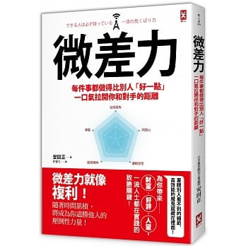 微差力：每件事都做得比别人「好一点」，一口气拉开你和对手的距离 pdf epub mobi 电子书 下载