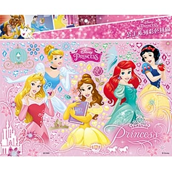 迪士尼公主 彩色拼图(R) pdf epub mobi 电子书 下载