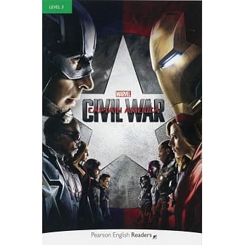 Pearson English Readers Level 3: Marvel’s Captain America: Civil War with MP3 Audio CD/1片 pdf epub mobi 电子书 下载