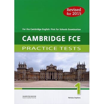 Cambridge FCE 1 Practice Tests Student’s Book with MP3 CD and Answer Key pdf epub mobi 电子书 下载