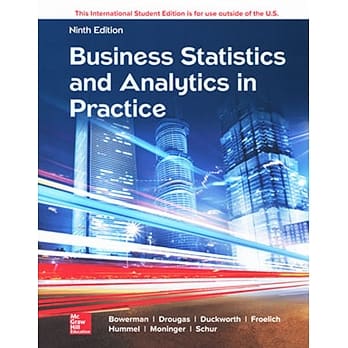Business Statistics and Analytics in Practice(9版) pdf epub mobi 电子书 下载