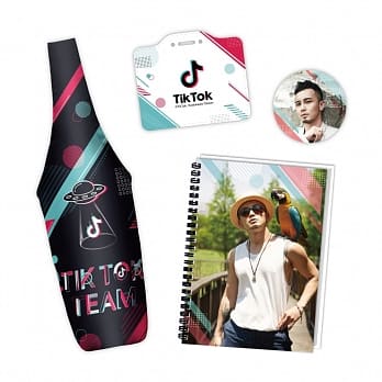 TikTok文创精品：黄星瀚限定款（环保迷你提袋＋证件卡套+黄星瀚线圈笔记本+黄星瀚徽章） pdf epub mobi 电子书 下载