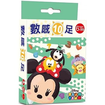 迪士尼 DISNEY 益智卡牌 数感10足 (TSUM- TSUM系列) pdf epub mobi 电子书 下载