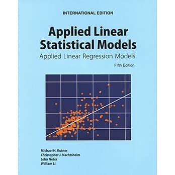 Applied Linear Statistical Models：Applied Linear Regression Models（5版） pdf epub mobi 下载