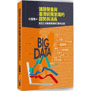 议题声量与台湾统独意识的趋势与消长：结合三大数据库搜寻引擎的比较 pdf epub mobi 电子书 下载