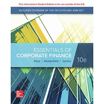 Essentials of Corporate Finance（10版） pdf epub mobi 下载