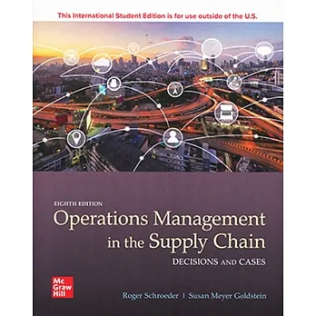 Operations Management in the Supply Chain: Decisions and Cases (8版) pdf epub mobi 电子书 下载