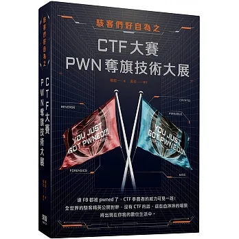 駭客們好自為之:CTF大賽PWN奪旗技術大展 pdf epub mobi 电子书 下载