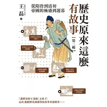 歷史原來這麼有故事【第二輯】：從隋唐到清初，帝國的極盛到遲暮 (電子書) pdf epub mobi 电子书 下载